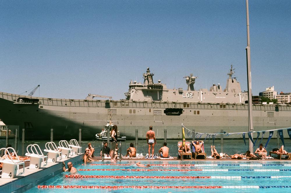 Krigsskibe i Sydney Havn